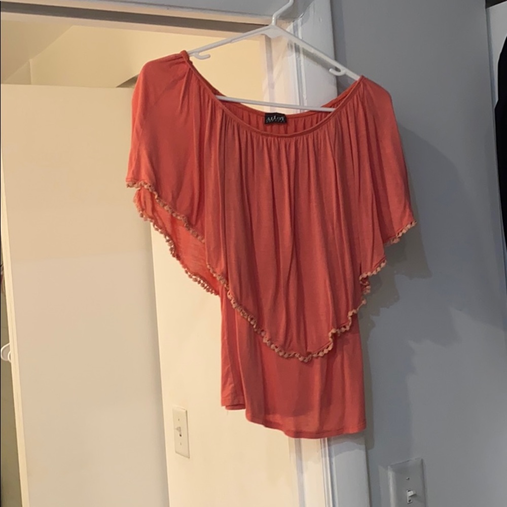 Off the shoulder shirt